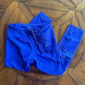 Nike Purple Cropped Leggings